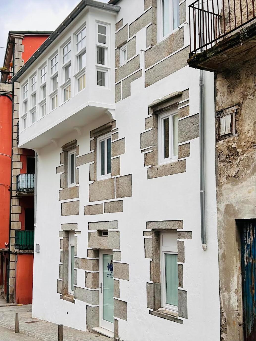 Apartamentos Nada O Norte Centro ビベイロ エクステリア 写真